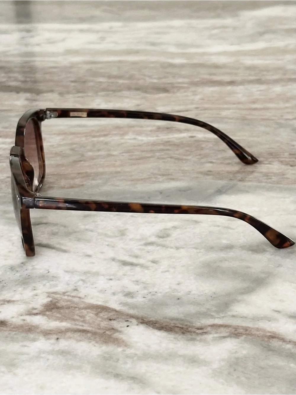 J. Crew Brown Tortoiseshell Classic Square Sunglasses - Preppy